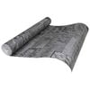 vidaXL 3D Stein Tapete Schwarz 10 x 0,53 m Vliesstoff
