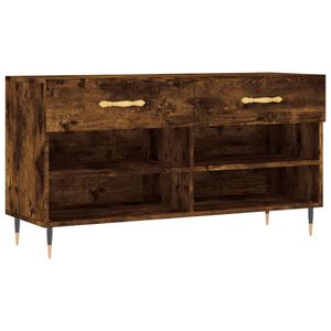 vidaXL Schuhbank R&auml;uchereiche 102x35x55 cm Holzwerkstoff