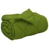 vidaXL Winterbettdecke 155 x 220 cm 450 g/m&sup2; Gr&uuml;n