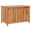vidaXL Gartenbox 90x50x58 cm Massivholz Teak