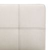 vidaXL 2-Sitzer-Sofa Creme Stoff