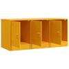 vidaXL TV-Schrank Senfgelb 99x39x44 cm Stahl