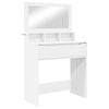 vidaXL Schlafzimmer-Frisiertische Wei&szlig; 80 x 39,6 x 135 cm