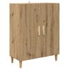 vidaXL Highboard Artisan-Eiche 69,5 x 32,5 x 180 cm Holzwerkstoff