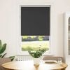 vidaXL Verdunkelungsrollo Schwarz 75x150 cm Stoffbreite 70,7 cm