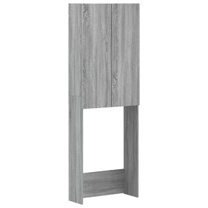 vidaXL Toilettenschrank ARNHEM Sonoma-Grau 66 x 25,5 x 190 cm