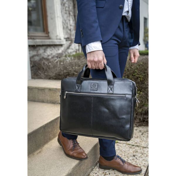 Exacompta Laptop-Tasche Exactive Echtleder