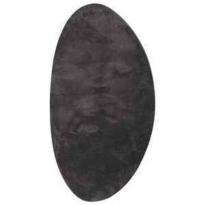 vidaXL Teppich HUARTE Anthrazit 80 x 150 cm Polyester