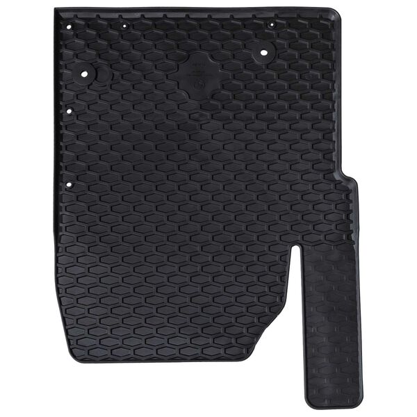 vidaXL Autofu&szlig;matte 3 pcs Schwarz Geeignet f&uuml;r TRANSIT CUSTOM 2023-