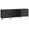 vidaXL TV-Schr&auml;nk 150 x 31 x 50 cm Schwarz Holzwerkstoff