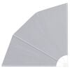 vidaXL Balkon Sichtschutz 160 x 160 cm Polyester Grau
