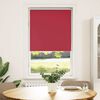 vidaXL Verdunkelungsrollo Rot 85x130 cm Stoffbreite 80,7 cm Polyester
