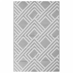 vidaXL Outdoor-Teppich ARAKIL Grau 190x290 cm PP