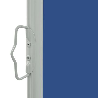 vidaXL Ausziehbare Seitenmarkise 140 x 300 cm Blau