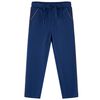 vidaXL Kinderhose mit Kordelzug Marineblau 116