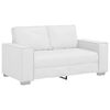 vidaXL Sofa Wei&szlig; 160 x 80 x 84 cm Stoff