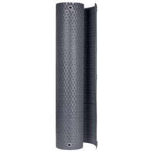 vidaXL Balkonsichtschutz mit &Ouml;sen 500 x 100 cm Poly-Rattan Anthrazit