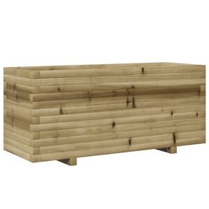 vidaXL Pflanzk&uuml;bel 110x40x49,5 cm Kiefernholz Impr&auml;gniert