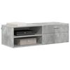 vidaXL Holzschrank Beton Grau 100,5 x 39 x 30 cm Holzwerkstoff