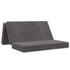 vidaXL Klappsofa Bett 140 x 67 x 45 cm Dunkelgrau