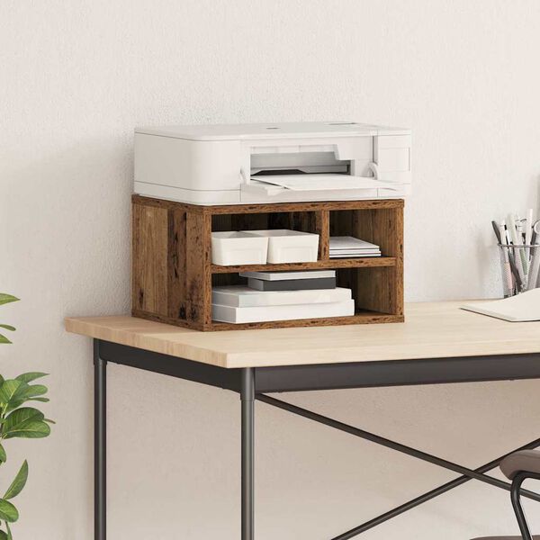 vidaXL Druckerst&auml;nder Altholz 40 x 32 x 22,5 cm Holzwerkstoff