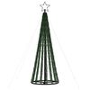 vidaXL LED Weihnachtsbaum 275 LEDs Blau 180 cm