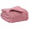 vidaXL Winterbettdecke Rosa 135 x 200 cm Mikrofaser und Teddy-Fleece