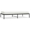 vidaXL Bettgestell Metall Schwarz 100x190 cm