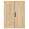 vidaXL Highboard Sonoma-Eiche 69,5x34x180 cm Holzwerkstoff