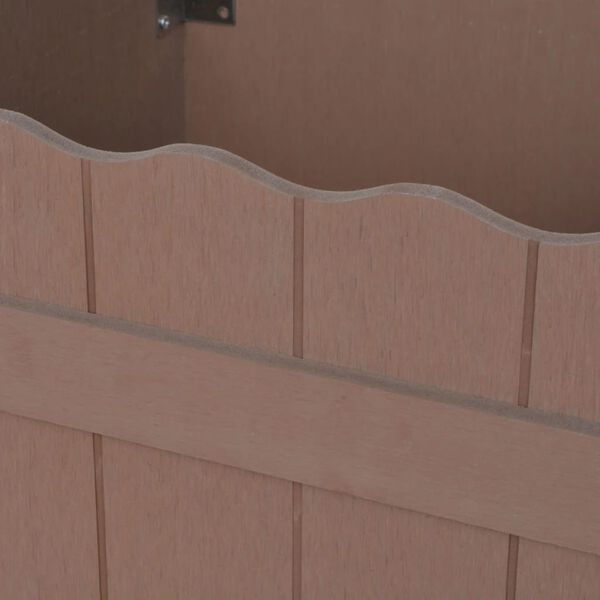 vidaXL WPC Garten-Hochbeet 40x40x25 cm Braun