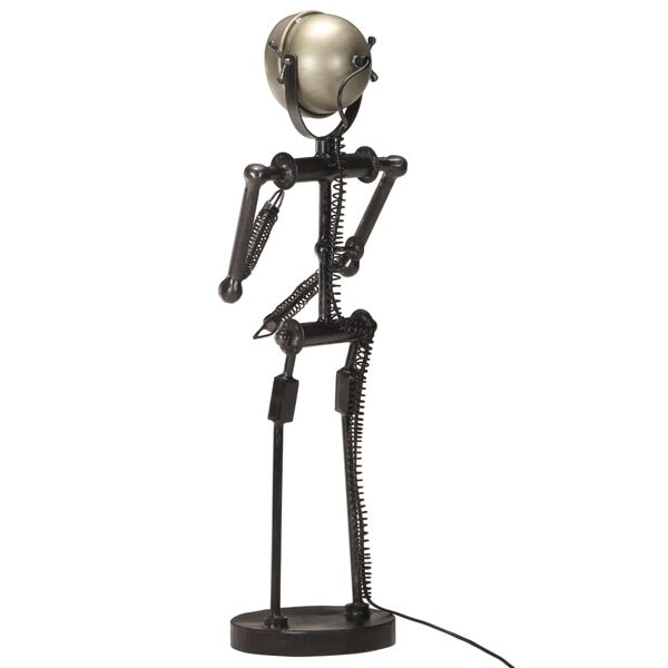 vidaXL Standleuchte mit Motorrad-Scheinwerfer Puppenform E27