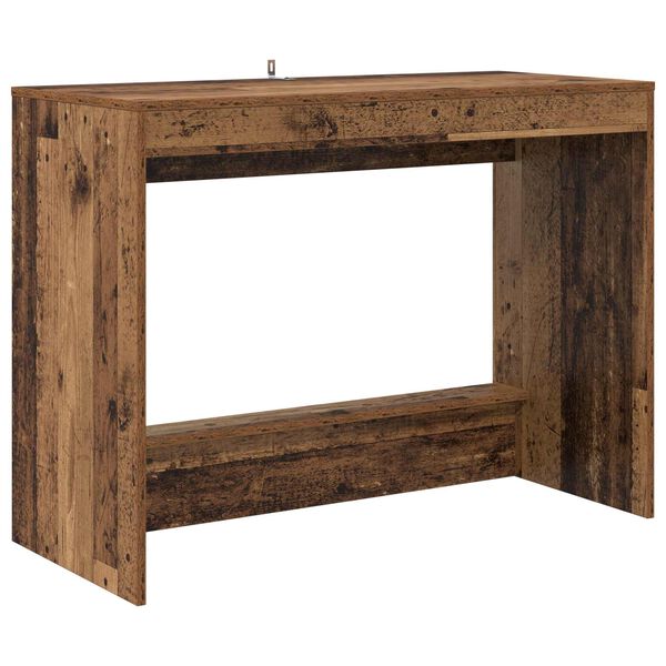vidaXL Bett-Schreibtisch Altholz 100 x 45 x 75 cm Holzwerkstoff