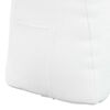 vidaXL Rücken Kissen Weiß 60 x 24 x 50 cm Stoff