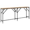 vidaXL Konsolentisch Artisan-Eiche 180 x 30 x 75 cm Holzwerkstoff