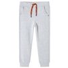 vidaXL Kinder-Trainingshose Grau Melange 92