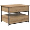 vidaXL Couchtisch Artisan-Eiche 70 x 50 x 54,5 cm Holzwerkstoff