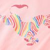 Kinder-T-Shirt Rosa 140