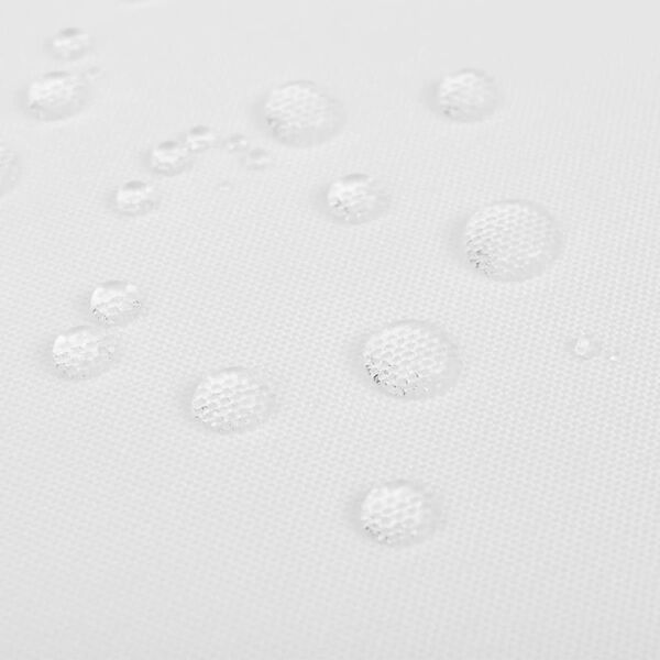 5 Tischdecken Wei&szlig; 190 x 130 cm