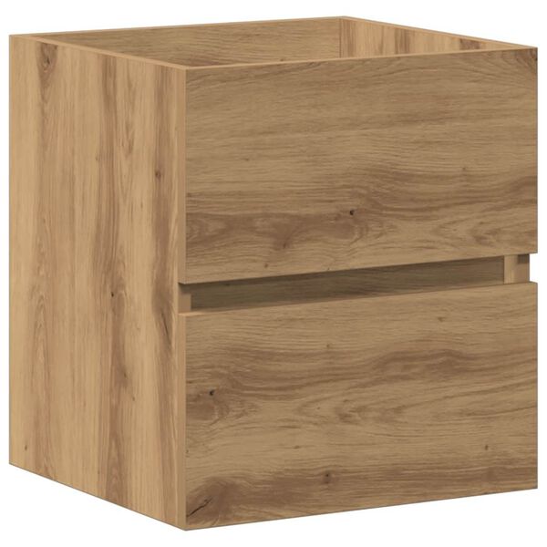 vidaXL Waschbeckenunterschrank Artisan Oak 41x38,5x45 cm Holzwerkstoff