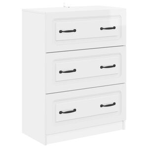 vidaXL Schubladenschrank 66 x 34,5 x 87 cm Holzwerkstoff