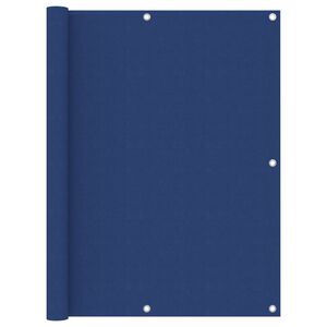 vidaXL Balkon-Sichtschutz Blau 120x600 cm Oxford-Gewebe