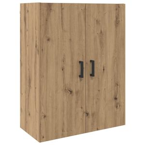 vidaXL Wandschrank Artisan-Eiche 69,5 x 34 x 90 cm Holzwerkstoff