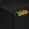 vidaXL Badschrank Schwarz 38x33x58 cm Holzwerkstoff