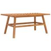 vidaXL Couchtisch 100x50x45 cm Massivholz Akazie
