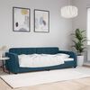 vidaXL Tagesbett Blau 90x200 cm Samt