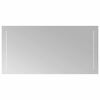 vidaXL LED-Badezimmerspiegel Transparent 80 x 40 cm Geh&auml;rtetes Glas