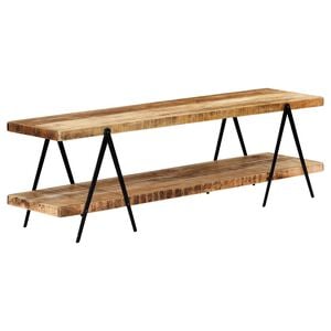 vidaXL TV-Regal 160x40x50 cm Massivholz Mango
