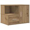 vidaXL Eckregal Artisan-Eichen-Optik 160x40x45 cm Holzwerkstoff