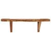 vidaXL Wandregale 2 Stk. 60 x 20 x 18 cm Massivholz Akazie
