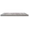 vidaXL Wandregale 4 Stk. Grau Sonoma 40x30x1,5 cm Holzwerkstoff